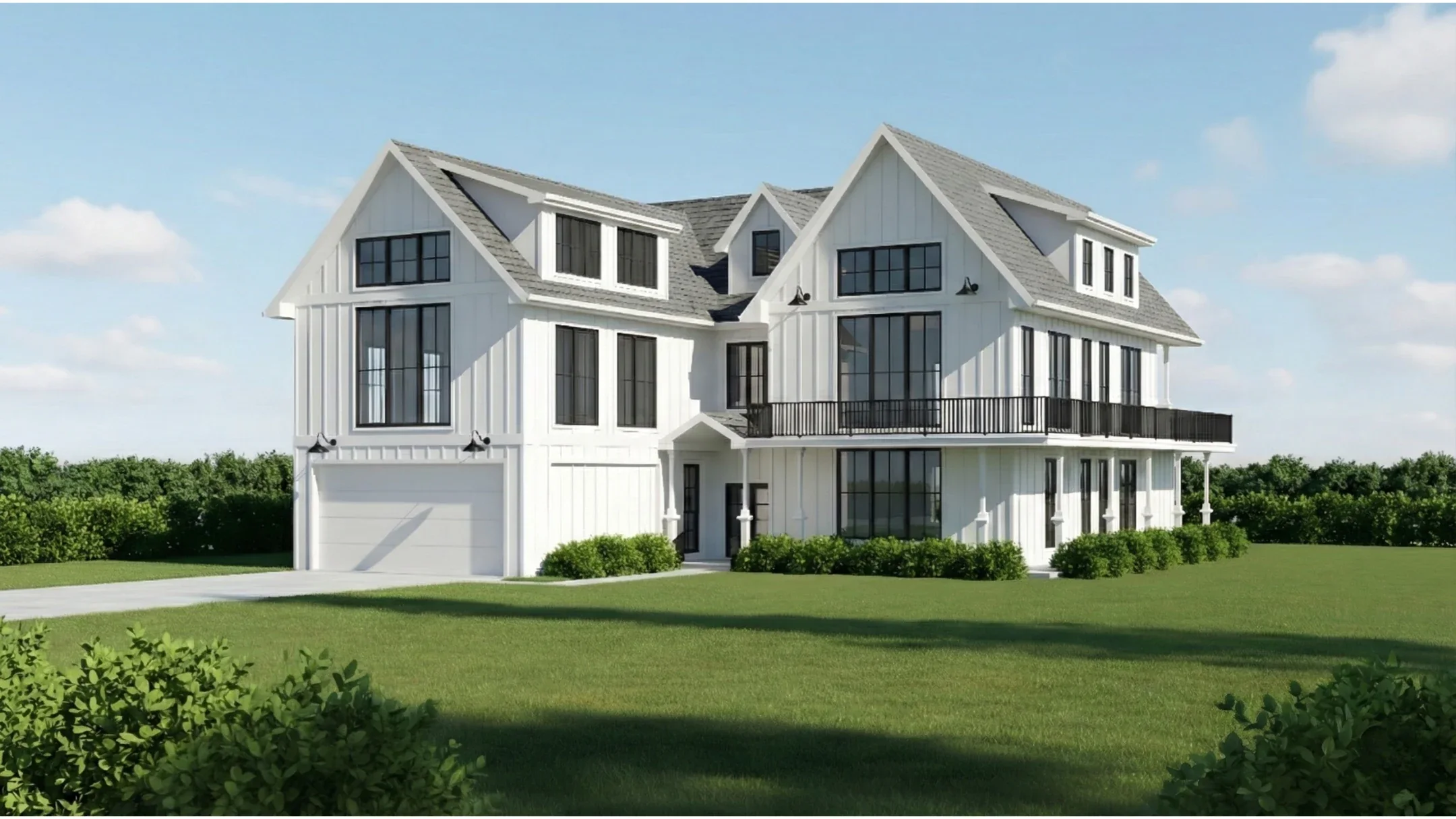 Detailed custom residential building model used for design coordination