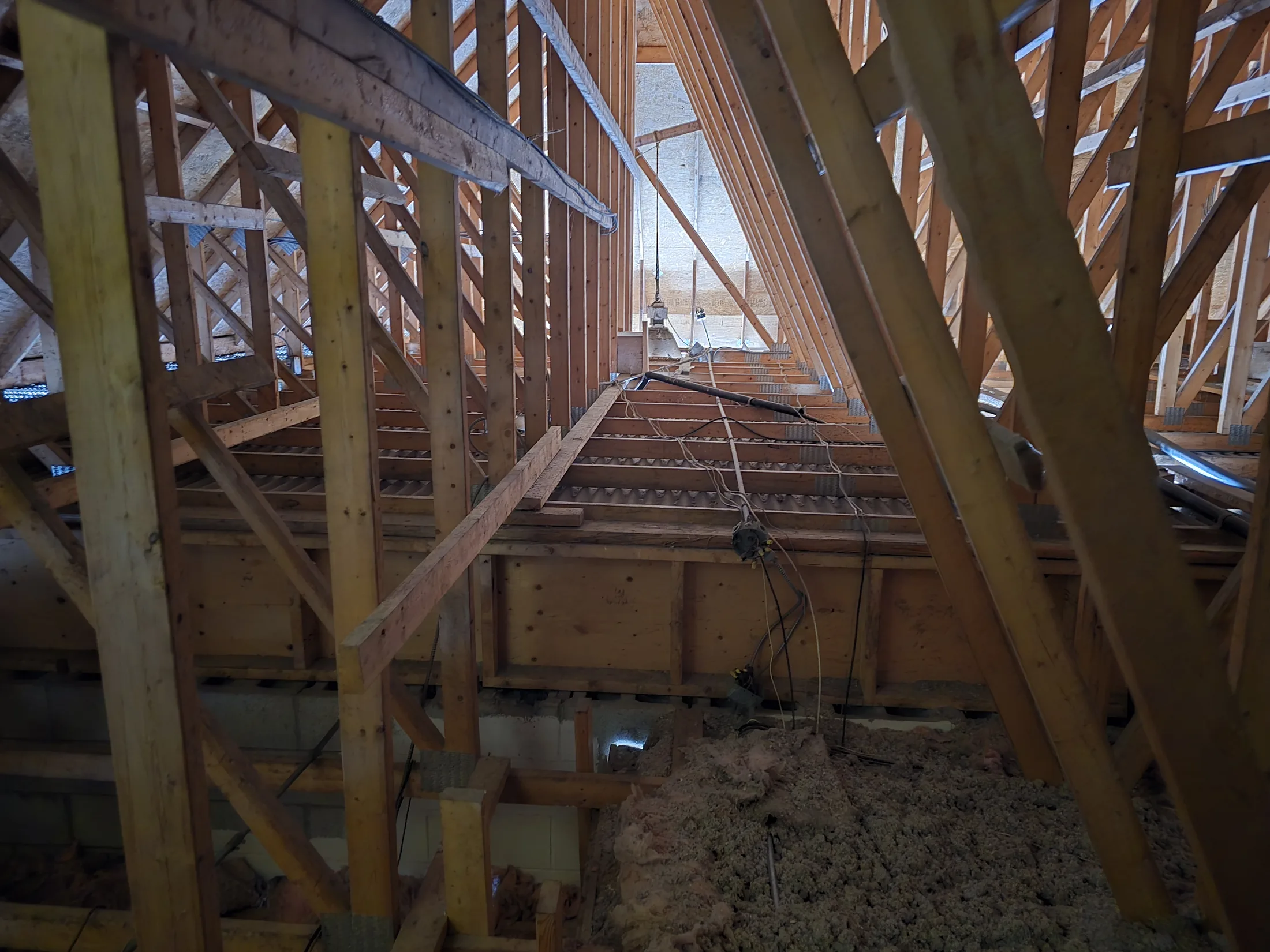 Timber framing and structural connections under engineering review